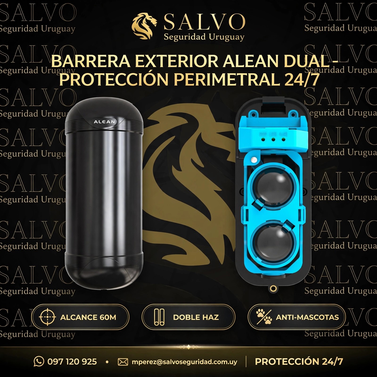 Barrera exterior de protección perimetral